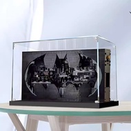 Figure Dustproof Cabinet 手办防尘展示柜盒 Kotak Koleksi Jernih For Lego 76252 Batcave Shadow Box