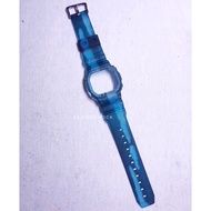 Bnb Gshock DW5600 BLUE SCRATCH MATTE Strap Besel Casio G-shock