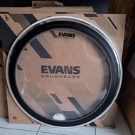 EVANS DRUM HEAD BASS HEAD EVANS DRUM SIZE 22 INCH MIKA BASS DRUM BASS HEAD EXTERNALLY M DAMPING CLEA