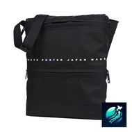 Yoshida Kaban PORTER FLAT Shoulder Bag 861-16807 Black.
