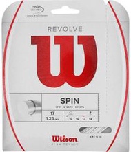 【MST商城】Wilson Revolve 網球線 白/黑/橘 (單包 / 12.2m)
