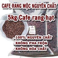 Combo 5kg of rustic roasted coffee beans, coffee beans, pure coffee beans, coffee beans, coffee bean