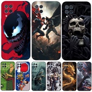 case For Samsung Galaxy M62 F62 4G Case Silicon Phone Back Cover Soft black tpu m625 Sweet girl supe
