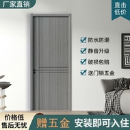 Complete Set of Room Doors, No-Paint Doors, Free Shipping, Composite Set Doors, Wooden Doors, Househ