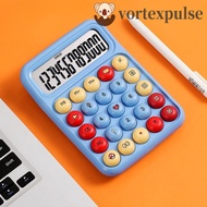 VORTEXPULSE Colorful Calculator, Cartoon Buttons 8 Digits Mini Scientific Calculator, Finance Portab
