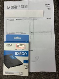 Crucial BX500 2.5 吋 SATA SSD