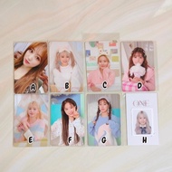 Iz*one Pc Official Photocard nako minju Kwon eunbi Jo Yuri chaeyeon kang Haewon izone secret diary p