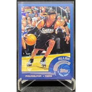 ALLEN IVERSON NBA Basketball Card 2002-03 TOPPS 3 76ers "God Of War" Hall Of Fame