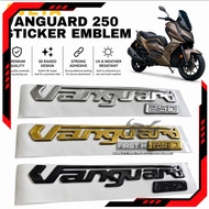 EMBLEM STICKER AVETA VANGUARD250 VANGUARD 250 3D LOGO STICKER EMBLEM ACCESSORIES ACCESSORY MODIFIED 