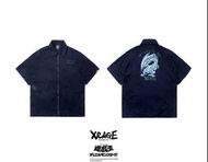 XRAGE x 遊戲王  藍眼白龍刺繡工作外套 青眼白龍