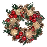 Christmas Wreath Decor Home Wreath Deco for Wedding Party Living Room Dining Table Closet Holiday Di