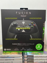 《今日快閃價》（中古二手9新）Xbox Series X|S 精英版 專業級 有線手掣 / FUSION Pro 2 Wired Controller for Xbox Series X|S (Black ) 全套