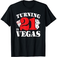 21St Birthday In Vegas - Turning 21 - Las Vegas Birthday T-Shirt