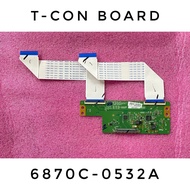 🔥USED🔥 ORIGINAL 6870C-0532A SAMSUNG SHARP LG PHILIPS T-CON BOARD WITH CABLE TCON BOARD WITH CABLE RE