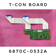 🔥USED🔥 ORIGINAL 6870C-0532A SAMSUNG SHARP LG PHILIPS T-CON BOARD WITH CABLE TCON BOARD WITH CABLE RE