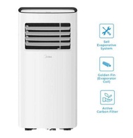 MIDEA 1.0HP PORTABLE AIR CONDITIONER MODEL: MPO-10CRN1