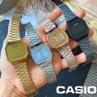 นาฬิกาข้อมือ Casio Vintage touch watch มาใหม่ล่าสุด หน้าปรอท หน้าจอระบบสัมผัสLED แถมฟรีถุงกระดาษพร้อมกล่องคาสิโอ้