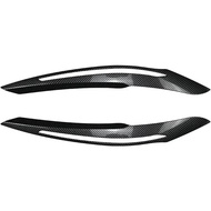 Car Headlight Eyebrow Eyelids Stickers Trim Cover Headlamp Eyelid Compatible with BMW 1 Series F20 F