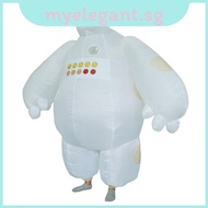 Adult Gift Ideal Big Hero 6 Inflatable Baymax Mascot Costume Fancy Outfit Dress Cosplay