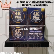 READY STOCK 4K PLUS 5X WHITENING DAY CREAM SPF 15 PA+++ ORIGINAL