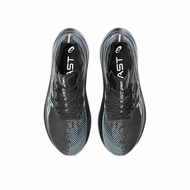 Sepatu on running asics gel-nimbus vlatinum black