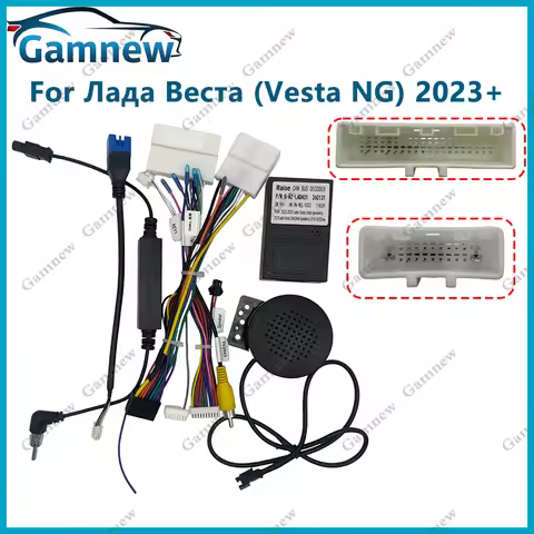 16Pin Car Wiring Harness Adapter Canbus Box Decoder For Lada Vesta NG 2023+
