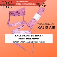 Tali Pengukur Pink Measuring Tape Pita Ukur Tinggi Premium 60 Inci Tukang Jahit Tailor