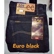 LEE PANTS STRAIT CUT DENIM JEANS FOR MEN LEE JEANS FOR MEN