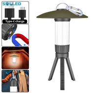 Portable Outdoor Led Camping Lantern Multifunctional Hanging Tent Light Emergency Light With Magnet