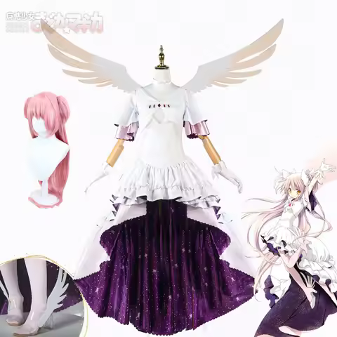 Anime Puella Magi Madoka Magica Kaname Madoka Cosplay Costume Women Ultimate Madoka Cosplay Hallowee