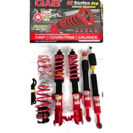 ADJUSTABLE ABSORBER GAB SE PRO HONDA JAZZ GD/GE/GK CITY GD/TMO/GM6/GN HIGH LOW SOFT HARD 32 STEP & B
