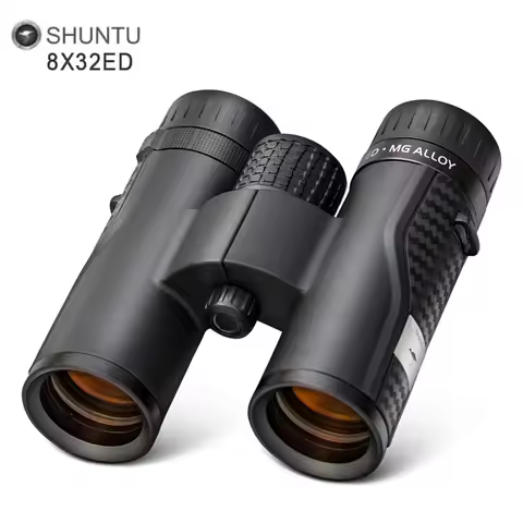 Shuntu 8x32 ED HD Binoculars Waterproof Fogproof with Magnesium Alloy Body BAK4 Prism High Power Tel