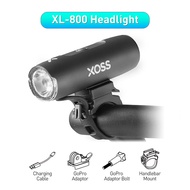 XOSS XL 800 Bike Headlight 800lm Torch Light Waterproof USB Rechargeable Bicycle Front Light Cycling