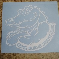 STICKER GENG BUAYA DARAT