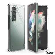 [READY STOCK] Ringke Samsung Galaxy Z Fold 3 SLIM Series Simple Transparent Clear Matte Black Protec