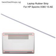 TWE 1Pc Rubber Strip Laptop Bottom Shell Cover Foot Pad For HP Spectre X360 13-AE Non-Slip Bumper Feet Strip SG