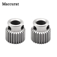 1pc MK8 Gear 36 Tooth Stainless Steel Bore 5MM MK8 Extruder Stepper Motor Pulley Extrusion Wheel Lik