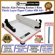 MESIN A4 1-rim Paper Cutter - Thick Layer Paper Cutter Machine A4 858 (Paper Cutting Tool hvs Paper 