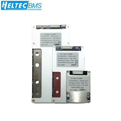 Heltecbms bms 6s 7s 8s 24v lifepo4 lithium battery bms 30A 50A 60A 80A 120A 200A 300A 350A balanced