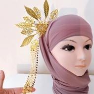 Ready Stok Cucuk Sanggul Tradisional bertudung (Hijab)/Cucuk malay Wedding Accessories100% Good Qual