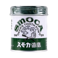 SMOCA - 日本洗牙粉（綠茶薄荷味155g）潔牙粉#去黃#亮白牙齒#去除牙漬#烟茶漬#牙膏粉【平行進口】