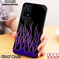 HP OPPO A55 Case - OPPO A55 {FIRE} OPPO A55 Silicone Case - Phone Case - Phone Case - Phone Case - L