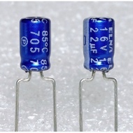 Elna RC3 22uf 16v capacitor Size 4n7 mm