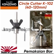 Circle Cutter kanzawa K 102 Wood Circle Hole Cutter