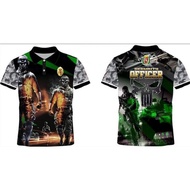 2024 JERSEY SECURITY OFFICER FULL PRINTING POLO SHIRT POLO SHIRT T SHIRT 3D Shirt Full Sublimation f