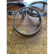Vespa electric scooter round headlight rim - stainless steel plated