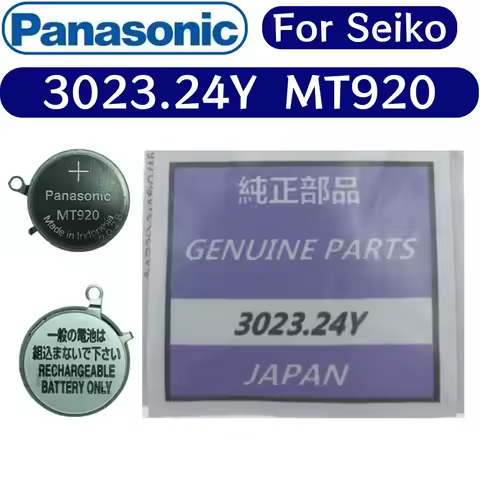 3023.24Y MT920 3023-24Y 3023 24Y MT 920 as TS920 for Seiko Watch Kinetic Energy Rechargeable Battery