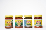 GURU Pickle Combo Of 4 (Amla Pickle,Citron Pickle,Mango Pickle,Green Chilli Pickle)