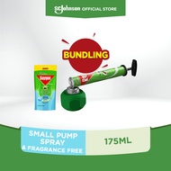 Baygon Small Pump Spray + Liquid Spray Fragrance Free 175ml