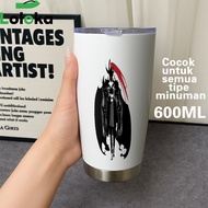 [req custombebas] Tumbler Mug Hot and Cold Drinking Glass Stainless Steel Double Layer 500ml Solo Mo